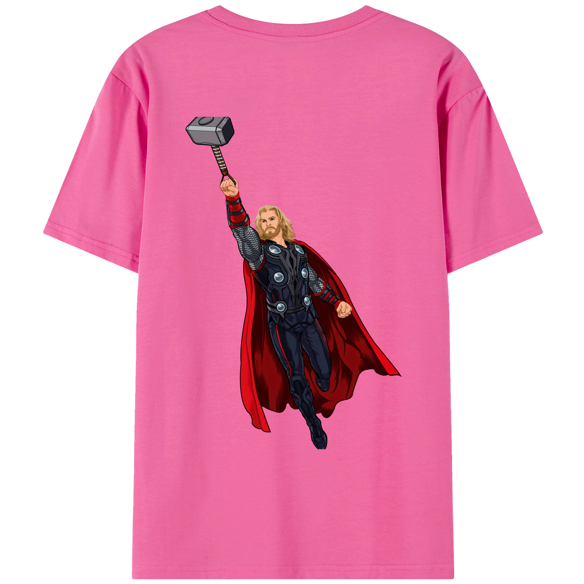 （画像用） アベンジャーズ The Avengers レディース半袖Tシャツ(バックプリント)